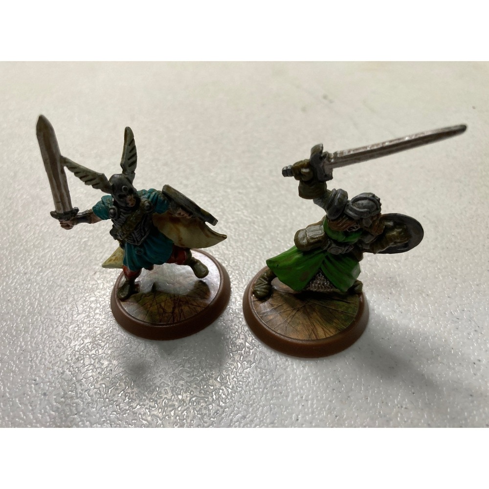 Heroscape Tarn Viking Warriors Miniatures Figures Lot of 2 Jandar Rise Valkyrie